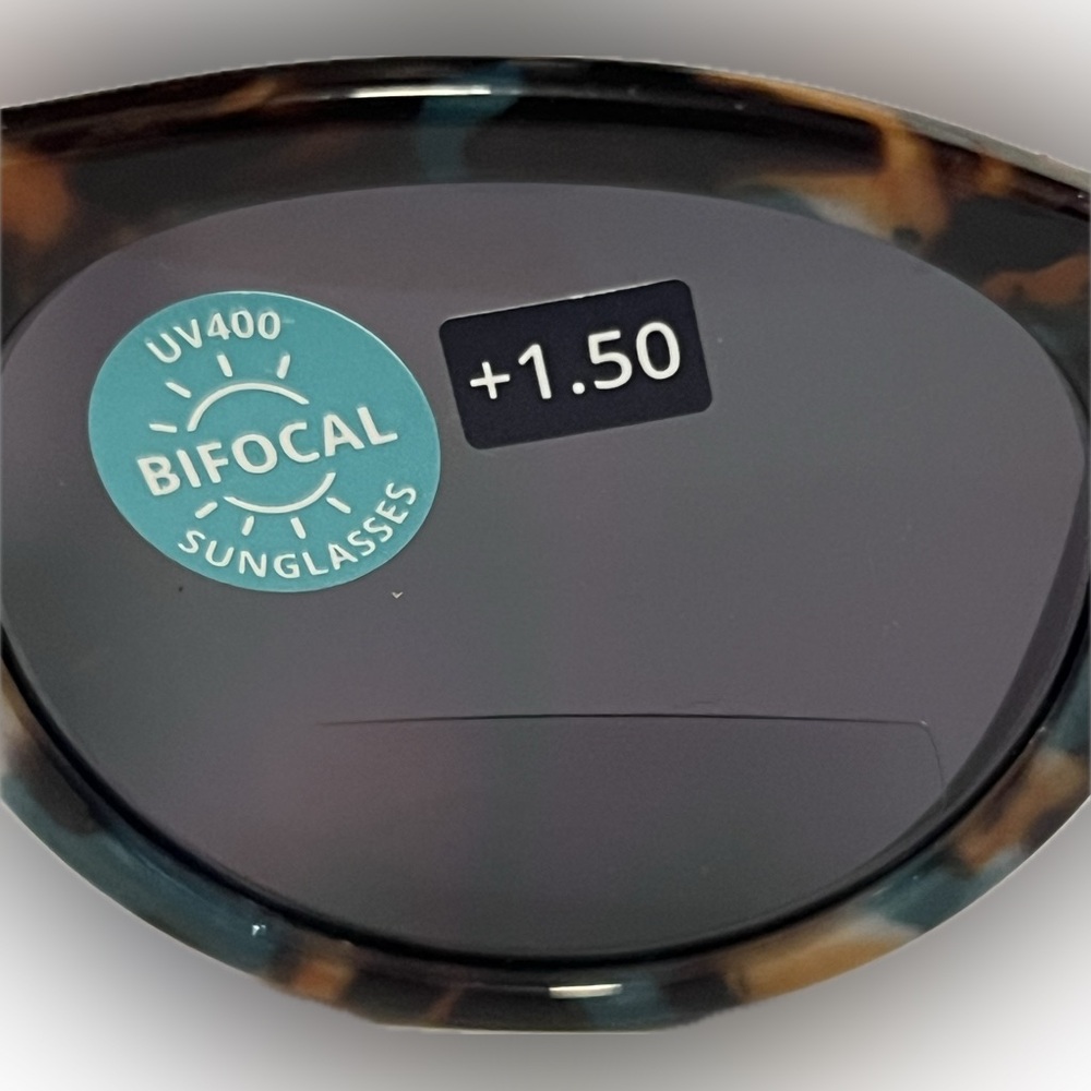 Peepers “Nantucket” bifocal sun-readers in teal botanico /+1.5 readers - NWT - Picture 7 of 16